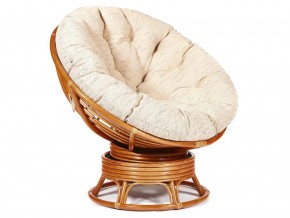 Кресло-качалка Papasan w 23/01 B с подушкой Cognac, ткань Старт в Чайковском - chajkovskij.магазин96.com | фото