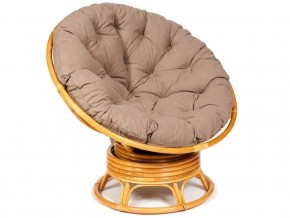 Кресло-качалка Papasan w 23/01 B с подушкой Honey, экошерсть Коричневый в Чайковском - chajkovskij.магазин96.com | фото