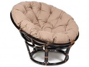 Кресло Papasan 23/01 W с подушкой Antique brown, экошерсть Коричневый в Чайковском - chajkovskij.магазин96.com | фото