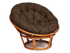 Кресло Papasan 23/01 W с подушкой Cognac, ткань Коричневый в Чайковском - chajkovskij.магазин96.com | фото