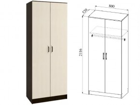 Шкаф 2 двери Ронда ШКР800.1 венге/дуб белфорт в Чайковском - chajkovskij.магазин96.com | фото